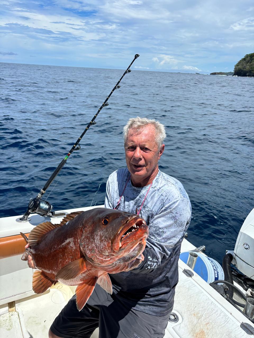 Fotos da pesca esportiva em Boca Chica no Panam